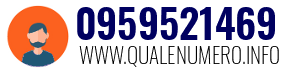 Numero di telefono 0959521469 0959521469