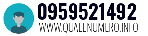 Numero di telefono 0959521492 0959521492