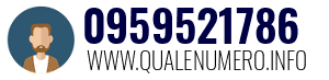Numero di telefono 0959521786 0959521786