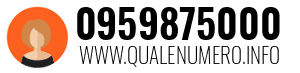 Numero di telefono 0959875000 0959875000