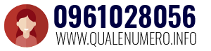 Numero di telefono 0961028056 0961028056