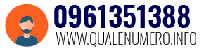 Numero di telefono 0961351388 0961351388
