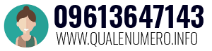 Numero di telefono 09613647143 09613647143