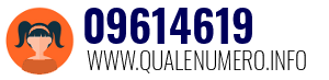 Numero di telefono 09614619 09614619
