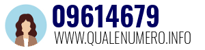 Numero di telefono 09614679 09614679