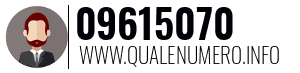 Numero di telefono 09615070 09615070