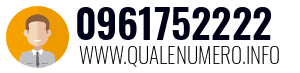Numero di telefono 0961752222 0961752222