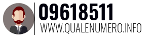 Numero di telefono 09618511 09618511