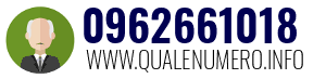 Numero di telefono 0962661018 0962661018