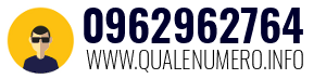 Numero di telefono 0962962764 0962962764