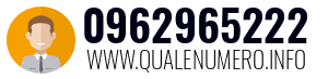Numero di telefono 0962965222 0962965222