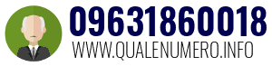 Numero di telefono 09631860018 09631860018
