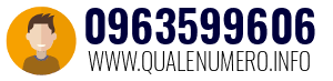 Numero di telefono 0963599606 0963599606