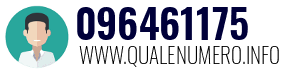 Numero di telefono 096461175 096461175