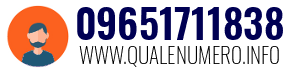 Numero di telefono 09651711838 09651711838