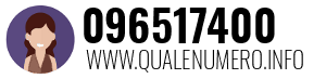 Numero di telefono 096517400 096517400