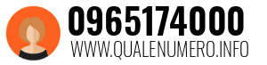 Numero di telefono 0965174000 0965174000