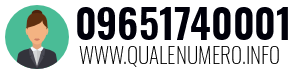 Numero di telefono 09651740001 09651740001