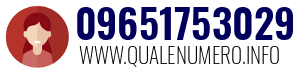 Numero di telefono 09651753029 09651753029