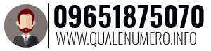 Numero di telefono 09651875070 09651875070