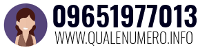 Numero di telefono 09651977013 09651977013