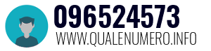 Numero di telefono 096524573 096524573