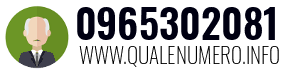 Numero di telefono 0965302081 0965302081
