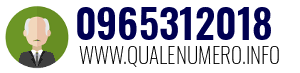 Numero di telefono 0965312018 0965312018