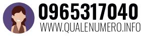 Numero di telefono 0965317040 0965317040