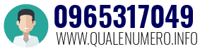 Numero di telefono 0965317049 0965317049