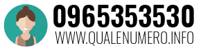 Numero di telefono 0965353530 0965353530