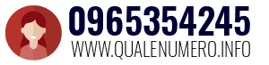 Numero di telefono 0965354245 0965354245