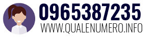 Numero di telefono 0965387235 0965387235