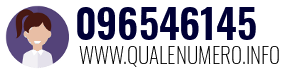 Numero di telefono 096546145 096546145