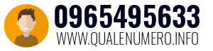 Numero di telefono 0965495633 0965495633