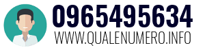 Numero di telefono 0965495634 0965495634