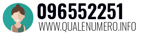 Numero di telefono 096552251 096552251