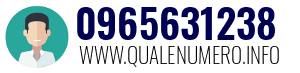 Numero di telefono 0965631238 0965631238
