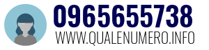 Numero di telefono 0965655738 0965655738