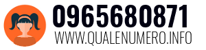 Numero di telefono 0965680871 0965680871