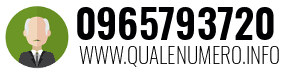 Numero di telefono 0965793720 0965793720