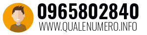 Numero di telefono 0965802840 0965802840