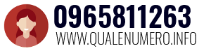Numero di telefono 0965811263 0965811263
