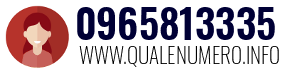 Numero di telefono 0965813335 0965813335