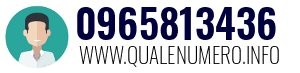 Numero di telefono 0965813436 0965813436