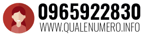 Numero di telefono 0965922830 0965922830