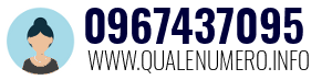 Numero di telefono 0967437095 0967437095