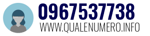 Numero di telefono 0967537738 0967537738