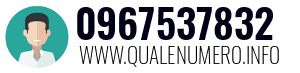 Numero di telefono 0967537832 0967537832