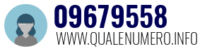 Numero di telefono 09679558 09679558